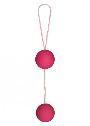 Веселые розовые вагинальные шарики Funky love balls