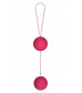 Веселые розовые вагинальные шарики Funky love balls