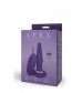 Фиолетовая анальная вибропробка APEX BUTT PLUG SMALL PURPLE - 14 см.