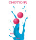 Ярко-розовые вагинальные шарики без сцепки Emotions Lexy Small