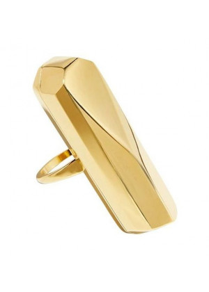 Золотистое кольцо-вибратор Palma Gold Size 7
