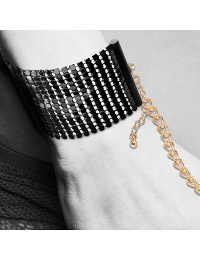 Чёрные дизайнерские наручники Desir Metallique Handcuffs Bijoux
