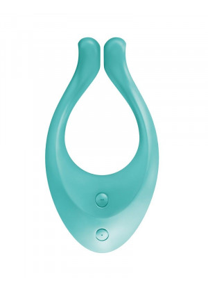 Бирюзовый многофункциональный стимулятор для пар Satisfyer Endless Love