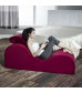 Бордовое вельветовое кресло для любви Liberator Esse Sex Chair