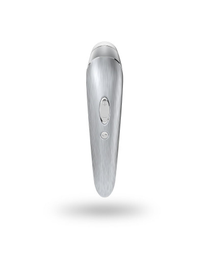 Алюминиевый клиторальный стимулятор Satisfyer Luxury High Fashion