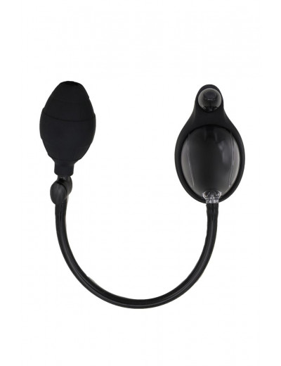 Чёрная вибропомпа для вагины с 7 режимами вибрации VIBRATING VAGINA PUMP