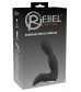 Черный перезаряжаемый вибростимулятор простаты Rechargeable Prostate Stimulator