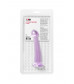 Фиолетовый фаллоимитатор Jelly Dildo S - 15,5 см.
