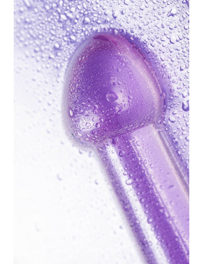 Фиолетовый фаллоимитатор Jelly Dildo S - 15,5 см.