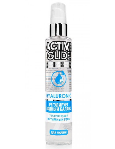 Увлажняющий интимный гель Active Glide Hyaluronic - 100 гр.