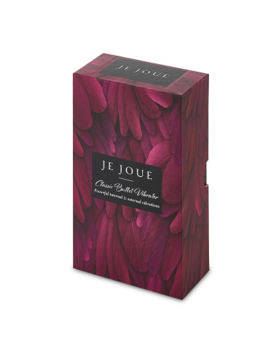 Фиолетовая вибропуля Je Joue Classic Bullet Vibrator - 9 см.