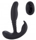 Черный стимулятор простаты Remote Control Anal Pleasure Vibrating Prostate Stimulator - 13,5 см.