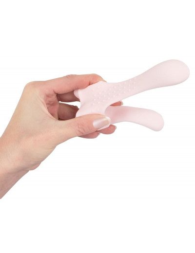 Розовый универсальный вибратор для пар Couples Vibrator