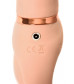 Телесный безремневой вибрострапон Silicone Bendable Strap-On M