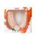 Двухсторонний телесный фаллоимитатор Twins Size M - 30 см.