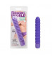 Фиолетовый спиральный вибратор Sorority Screw - 12,75 см.