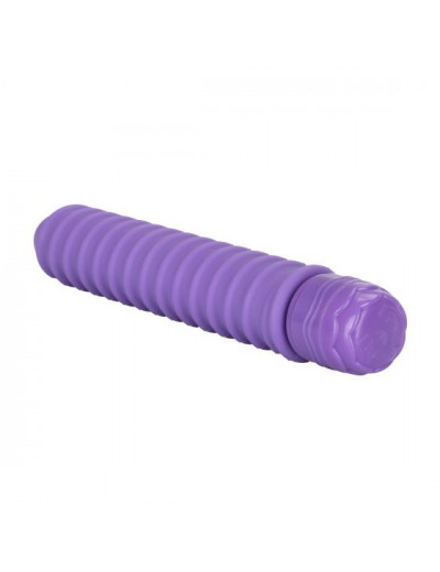 Фиолетовый спиральный вибратор Sorority Screw - 12,75 см.