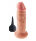 Фаллоимитатор с имитацией семяизвержения 7  Squirting Cock - 21,6 см.