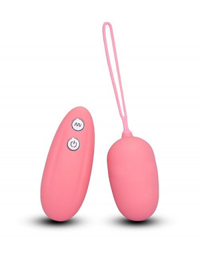 Розовое виброяйцо с пультом дистанционного управления ULTRA SEVEN REMOTE CONTROL EGG