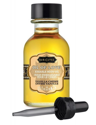 Масло для ласк с ароматом ванили Oil of Love Vanilla Creme - 22 мл.
