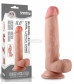 Телесный фаллоимитатор Sliding Skin Dual-Layered 8.0 - 20 см.