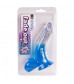 Синий фаллоимитатор с прозрачной верхней частью JELLY JOY FADE OUT DONG 6INCH - 15,2 см.