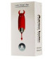 Красный вибростимулятор Devol Mini Vibrator - 8,5 см.