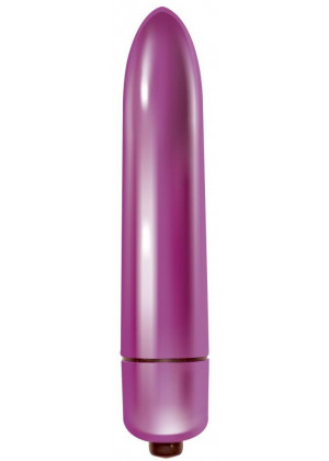 Розовая гладкая вибропуля Mae - 9 см.
