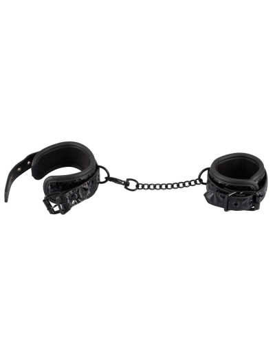 Наручники с геометрическим узором Bad Kitty Handcuffs