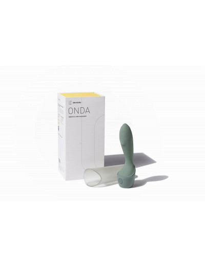 Зеленый стимулятор точки G Onda G-Spot Massager - 19,5 см.