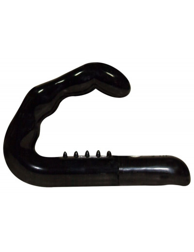 Чёрный стимулятор простаты Ebony Prostate Massager