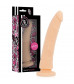Телесный фаллоимитатор из силикона Delta Сlub Toys Dong Flesh Silicone - 17 см.