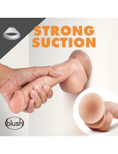 Телесный ротатор-реалистик Dr. Spin 8 inch Gyrating Realistic Dildo - 21,6 см.
