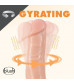 Телесный ротатор-реалистик Dr. Spin 8 inch Gyrating Realistic Dildo - 21,6 см.