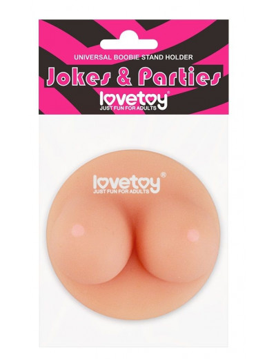Грудь на присоске Universal Boobie Stand Holder