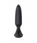 Черная анальная вибропробка HUSH 2 Size XS - 12,1 см.