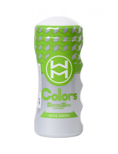 Мультирельефный мастурбатор MensMax Colors - Edge Green