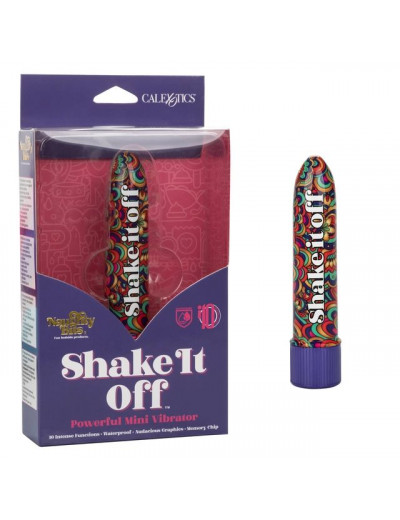 Мини-вибратор Shake It Off Powerful Mini Vibrator - 12,75 см.