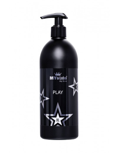 Лубрикант на водной основе для использования с секс-игрушками MyLube PLAY - 500 мл.