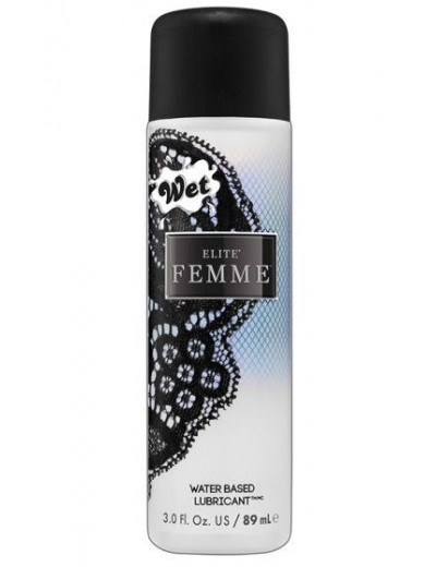 Премиальный женский лубрикант на водной основе Wet Elite Femme - 89 мл.
