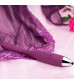 Фиолетовый вибратор Cici Violet с гнущейся головкой - 18,2 см.