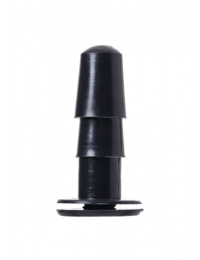 Черная насадка для страпона Axel - 17,5 см.