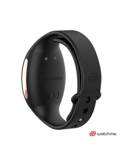 Черно-золотистое виброяйцо с пультом-часами Anne s Desire Vibro Egg Wireless Watchme