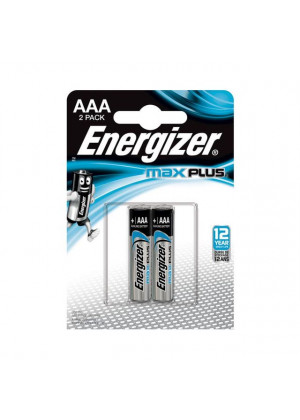 Батарейки Energizer MAX PLUS LR03/E92 AAA 1.5V - 2 шт. 