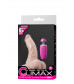 Телесный перезаряжаемый вибратор G-GIRL 6.5INCH PVC RECHARGEABLE VIBRATOR - 16,5 см.