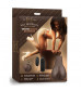 Коричневый мастурбатор-вагина Doggy Style Deanna Vibrating Realistic Masturbator