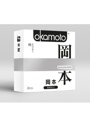 Презервативы OKAMOTO Skinless Skin Purity - 3 шт.
