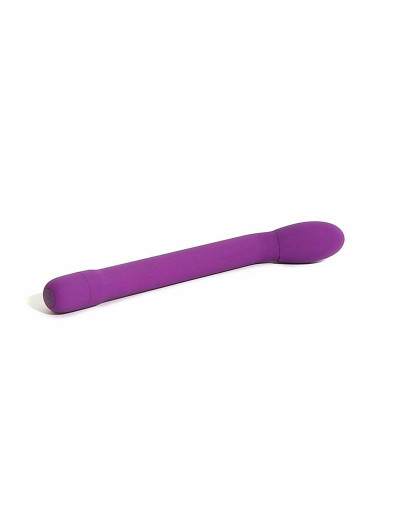 Фиолетовый G-стимулятор с вибрацией Bgee Classic - 18 см.