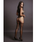 Оригинальный сетчатый боди-комбинезон Contrast Suspender Bodystocking