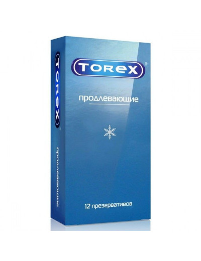 Презервативы Torex  Продлевающие  с пролонгирующим эффектом - 12 шт.